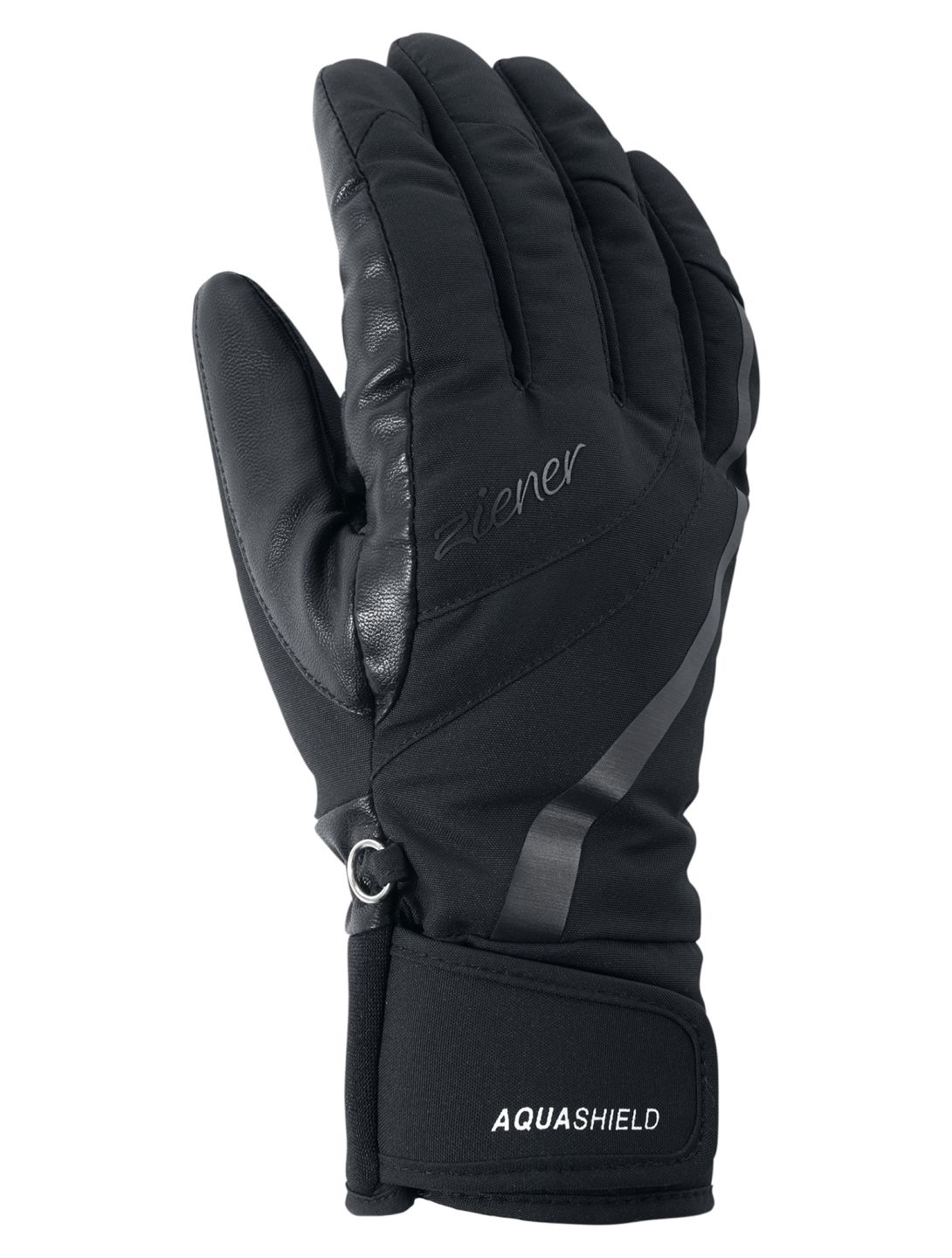 Ziener, Kitty AS® Lady ski gloves women Black black 