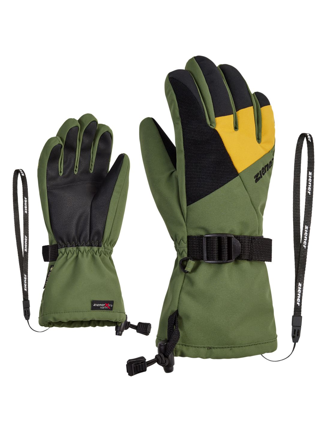 Ziener, Lani GTX Junior ski gloves kids Tir green 