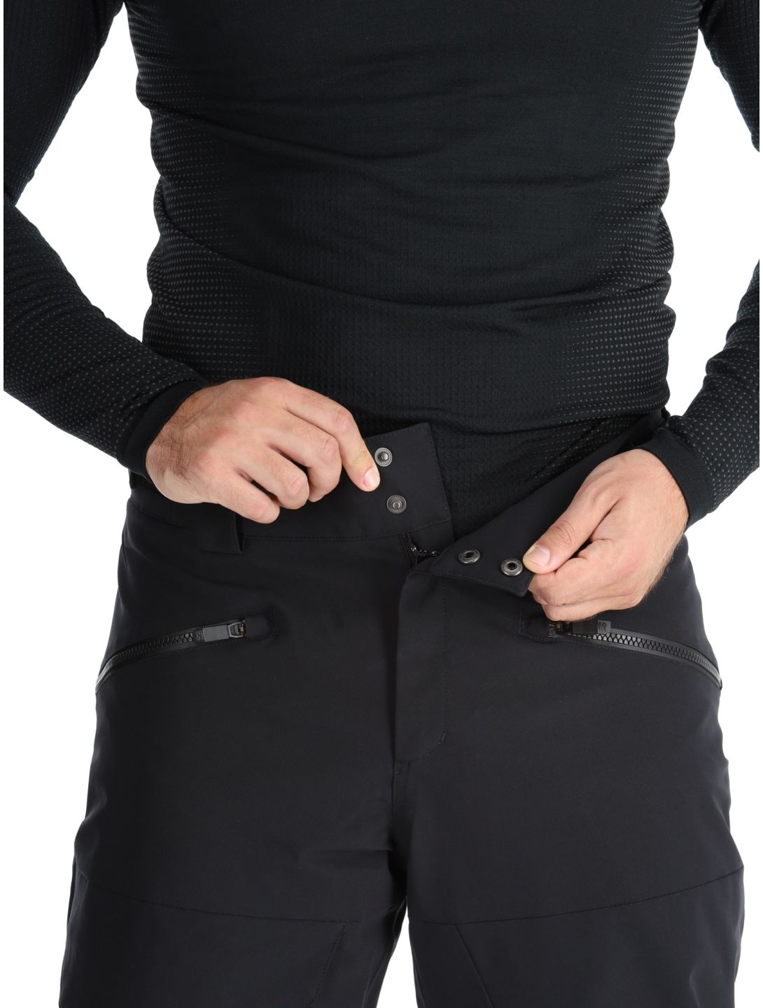 Ziener, Rappold ski pants men Black black 