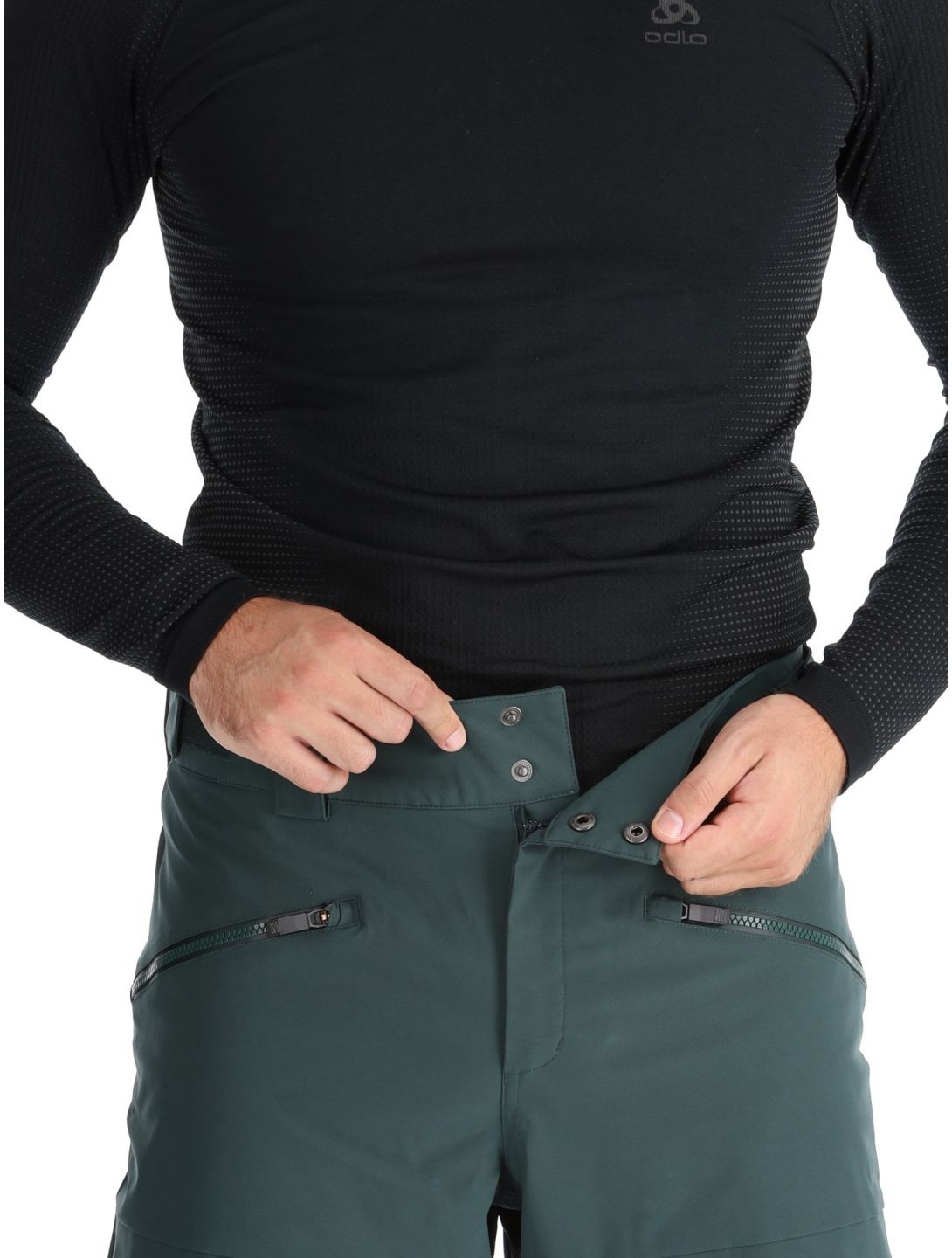 Ziener, Rappold ski pants men Dark Jungle green 