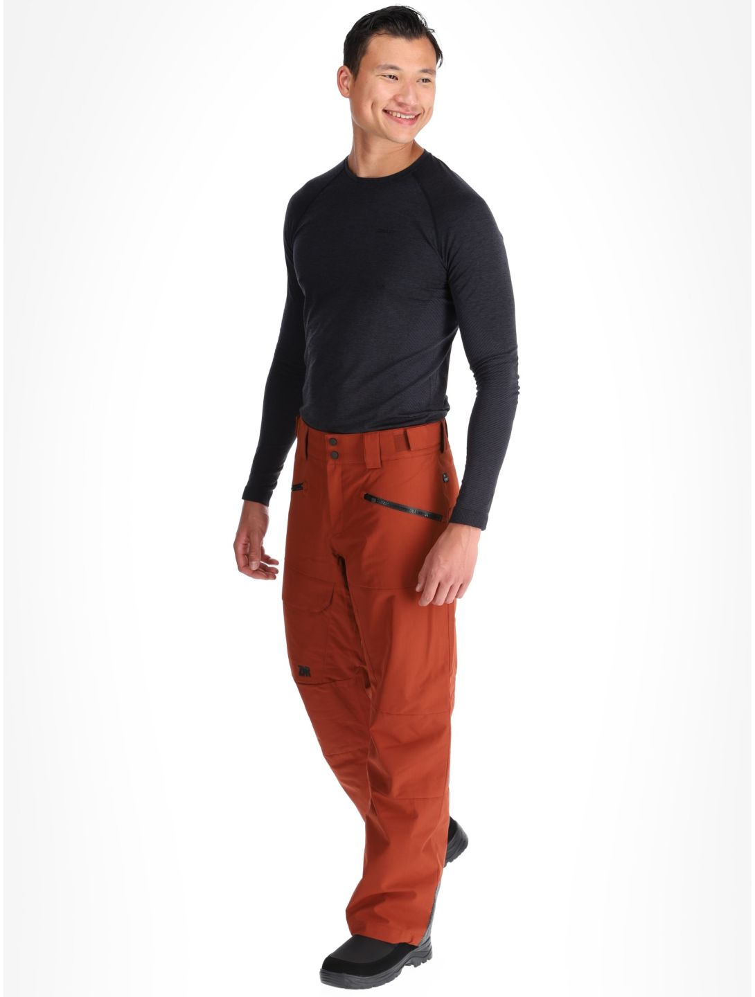 Ziener, Rappold ski pants men Woody Brown brown 