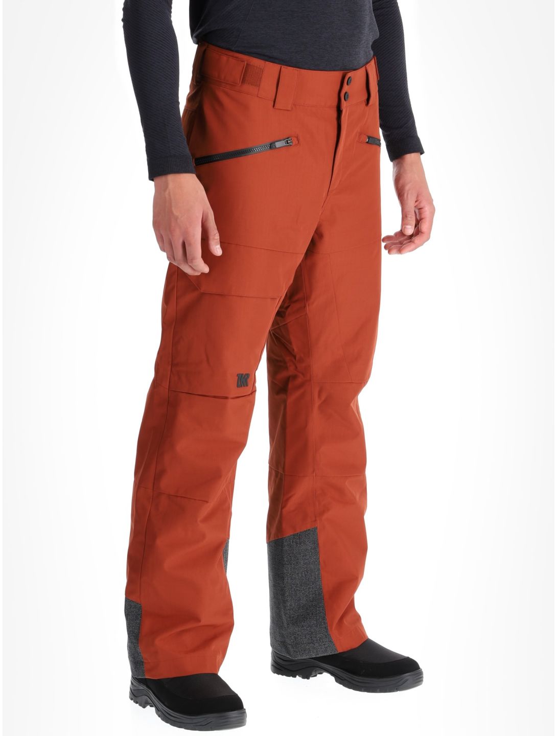 Ziener, Rappold ski pants men Woody Brown brown 