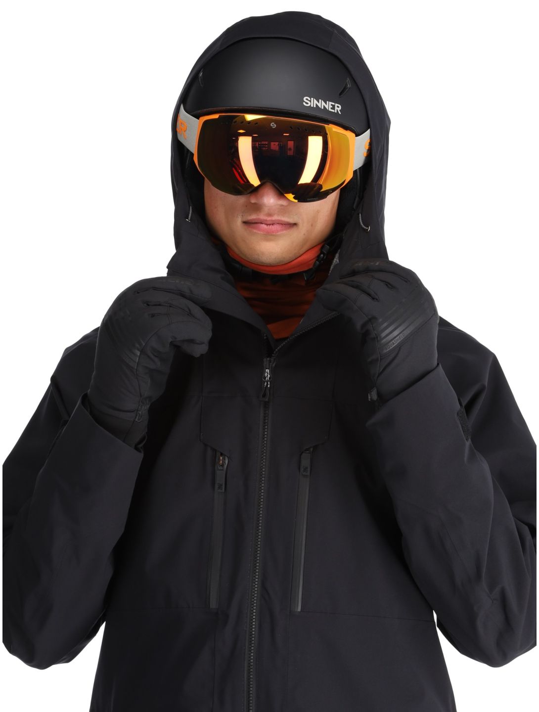 Ziener, Reyk ski jacket men Black black 