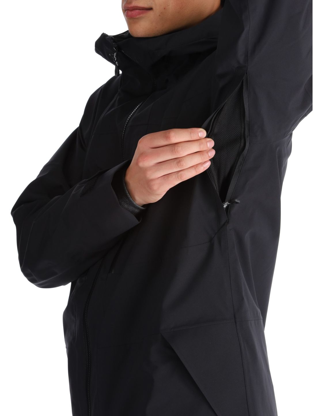 Ziener, Reyk ski jacket men Black black 