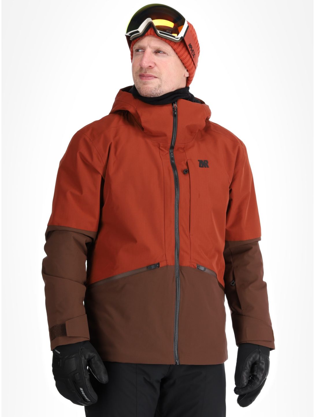 Ziener, Rikard ski jacket men Woody Brown brown 