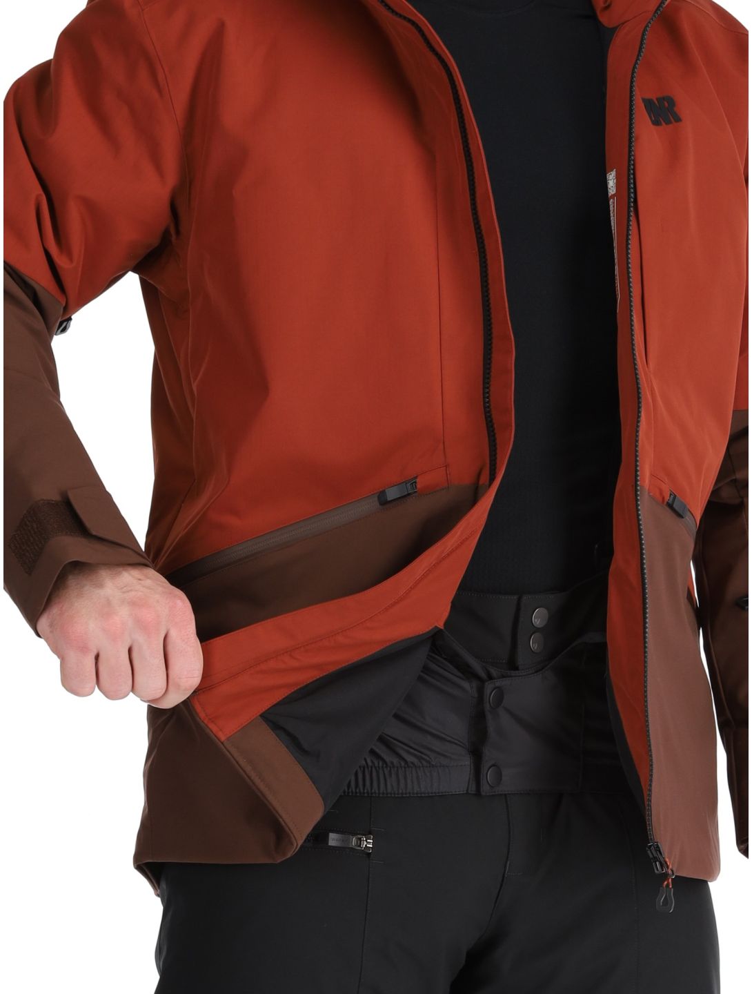 Ziener, Rikard ski jacket men Woody Brown brown 