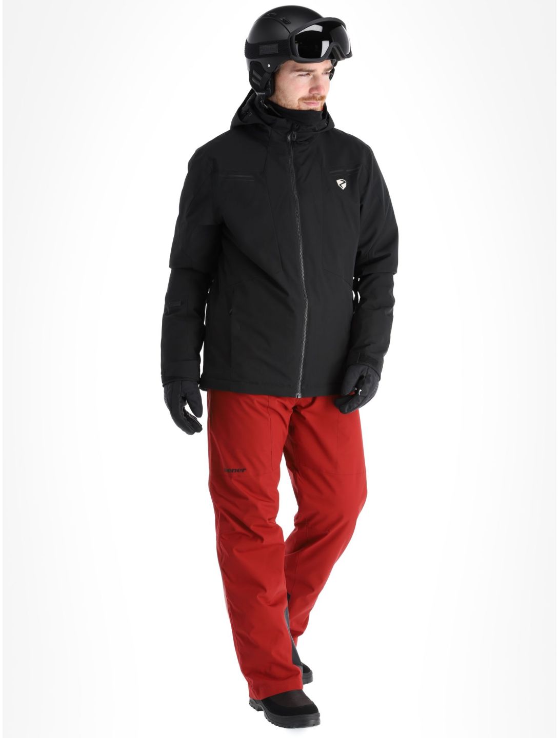 Ziener, Tafar ski jacket men Black black 