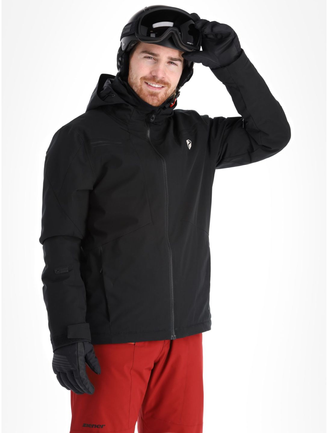 Ziener, Tafar ski jacket men Black black 