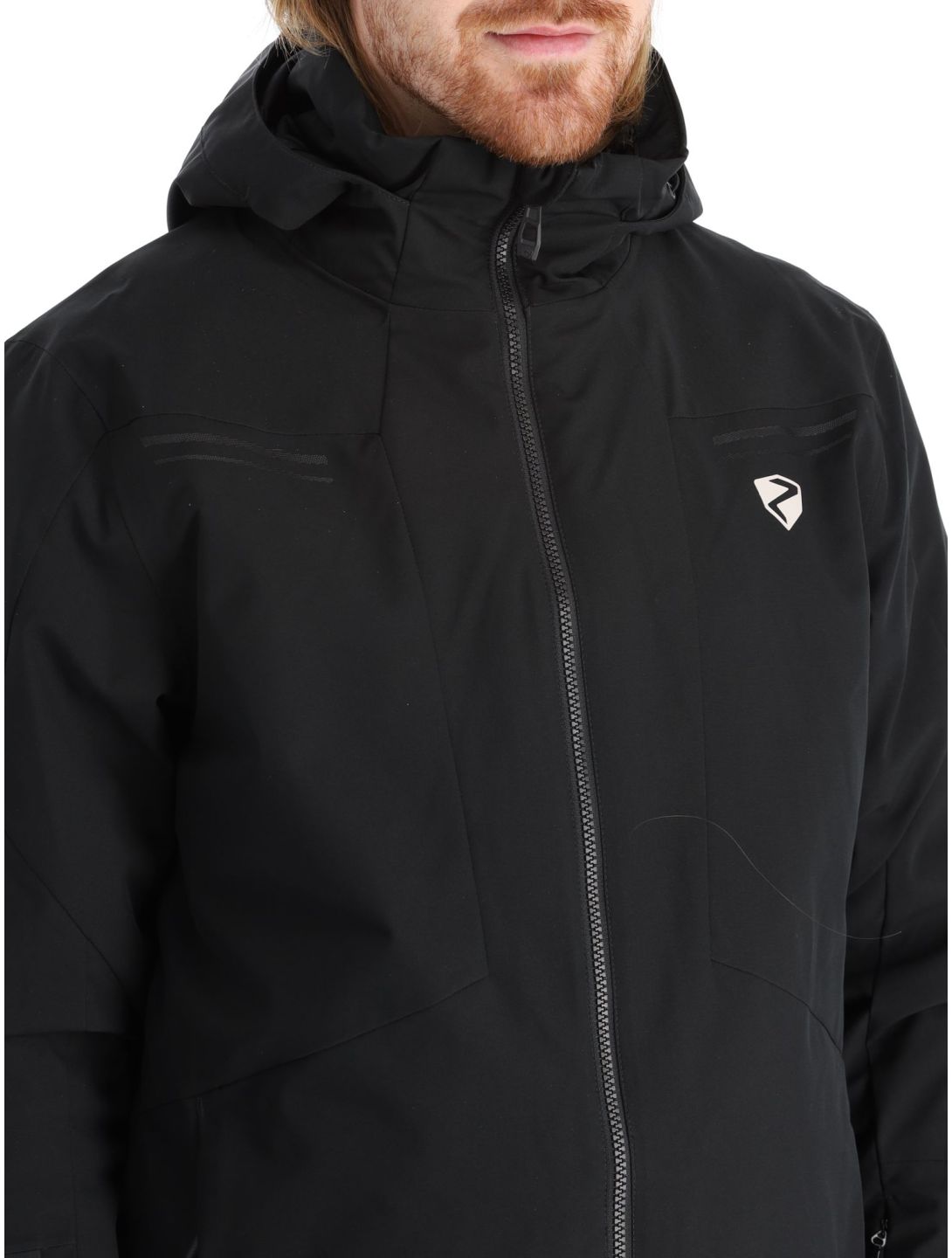 Ziener, Tafar ski jacket men Black black 