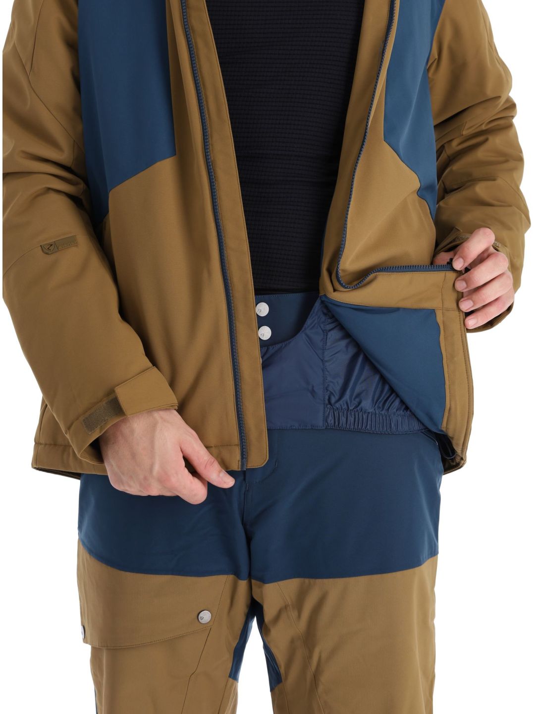 Ziener, Tafar ski jacket men Walnut Dob brown 