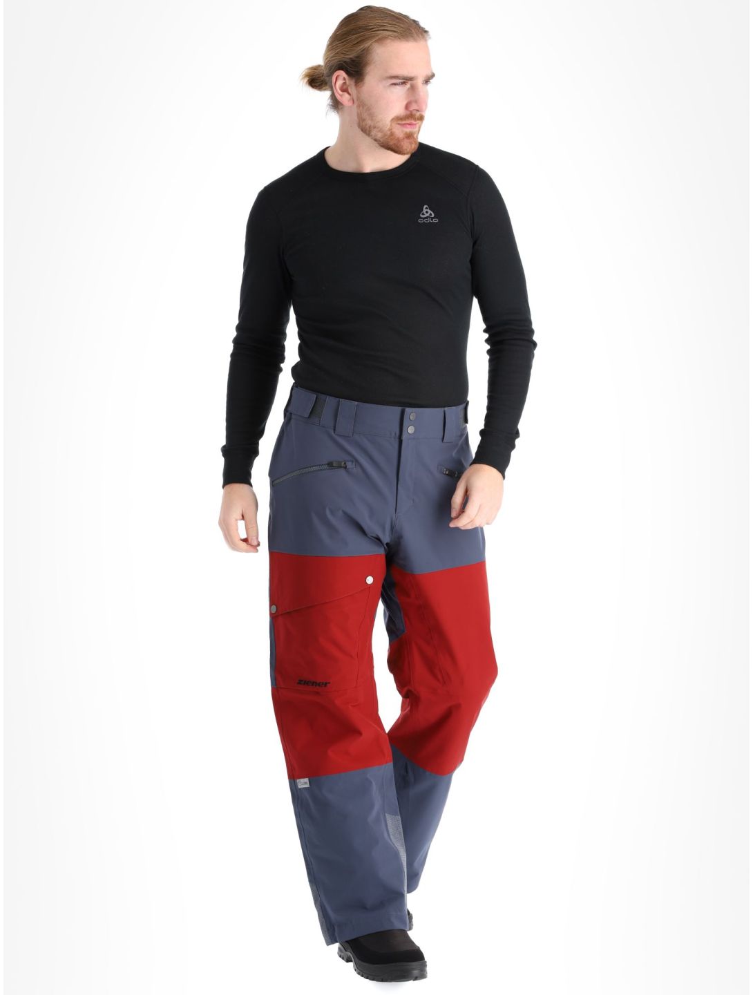 Ziener, Tiffin ski pants men Ombre grey 