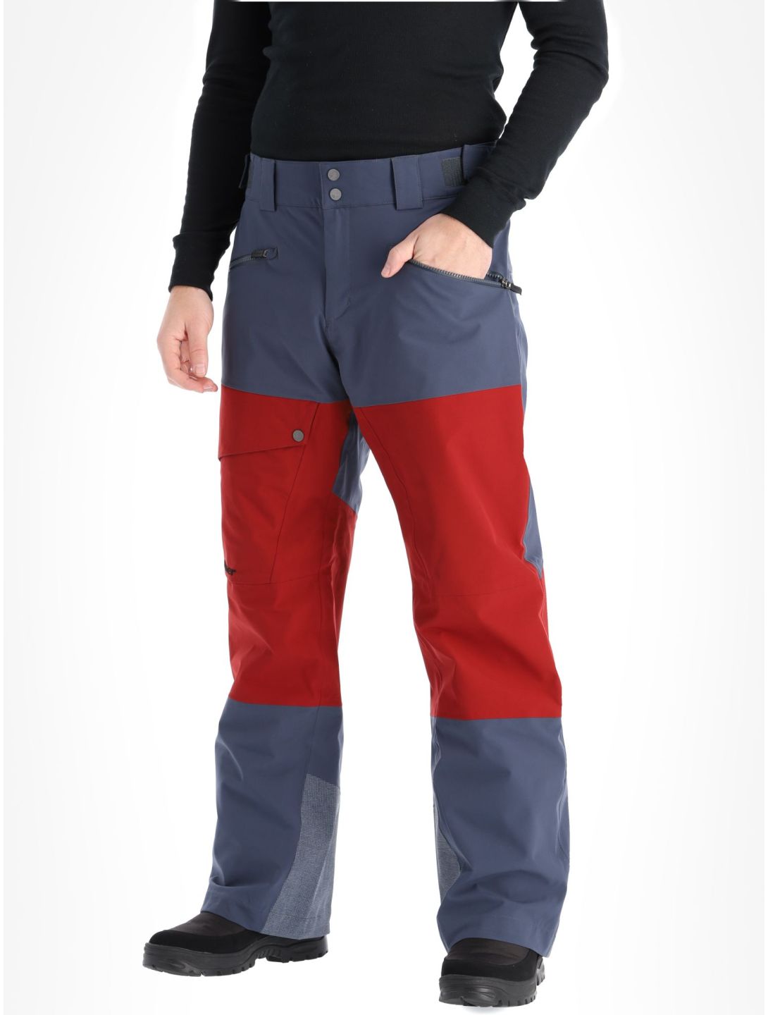 Ziener, Tiffin ski pants men Ombre grey 