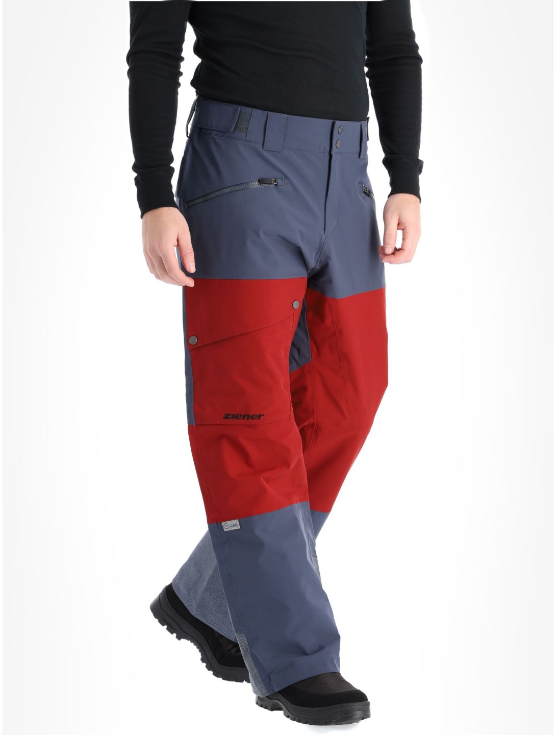 Ziener, Tiffin ski pants men Ombre grey 