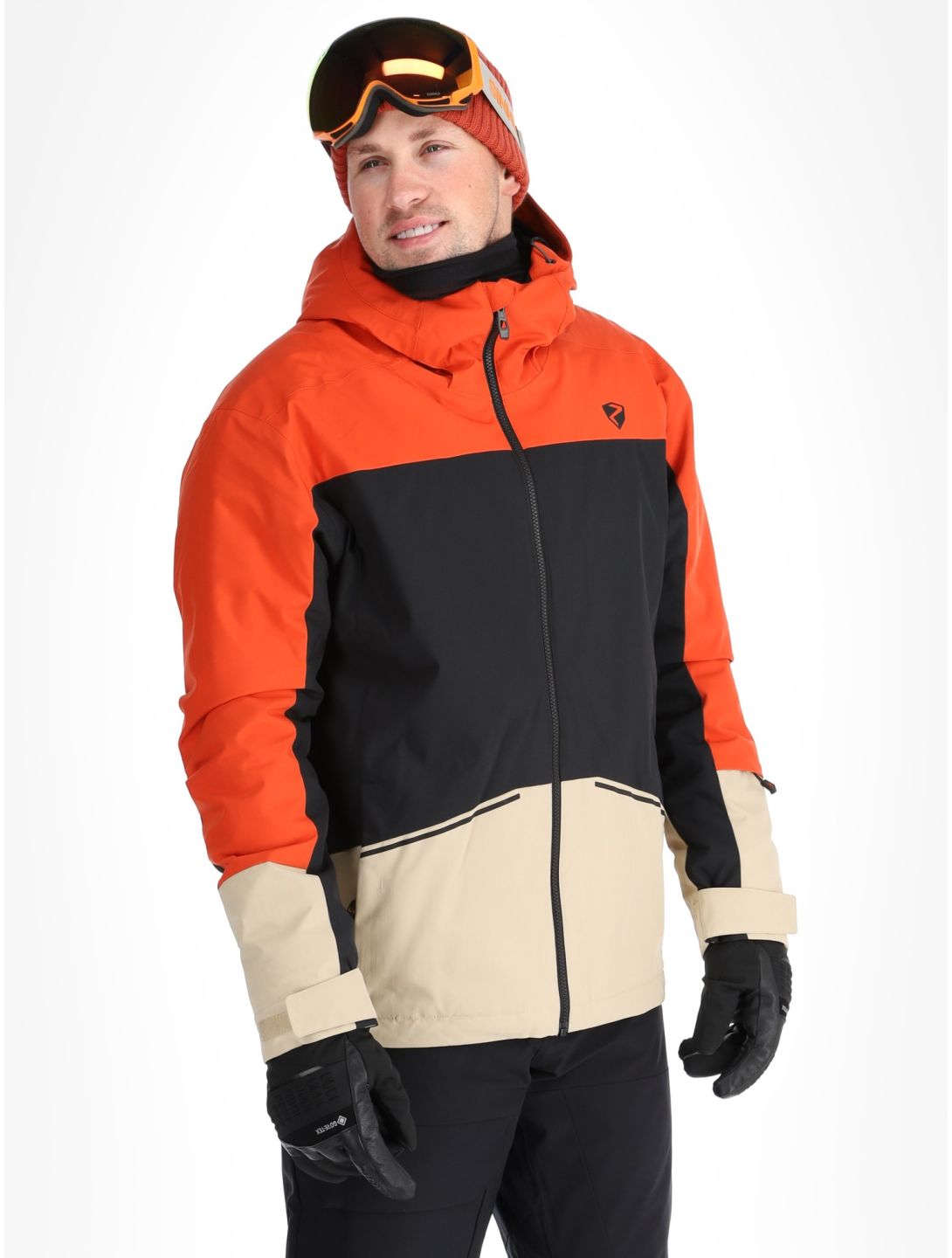 Ziener, Timbarra ski jacket men Black black 