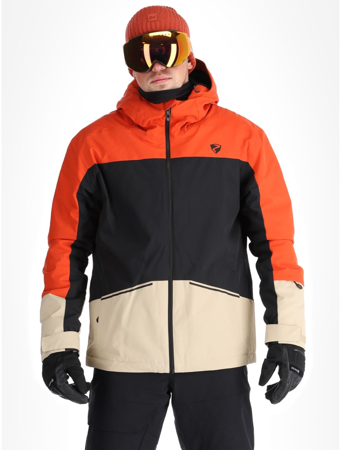 Ziener, Timbarra ski jacket men Black black 