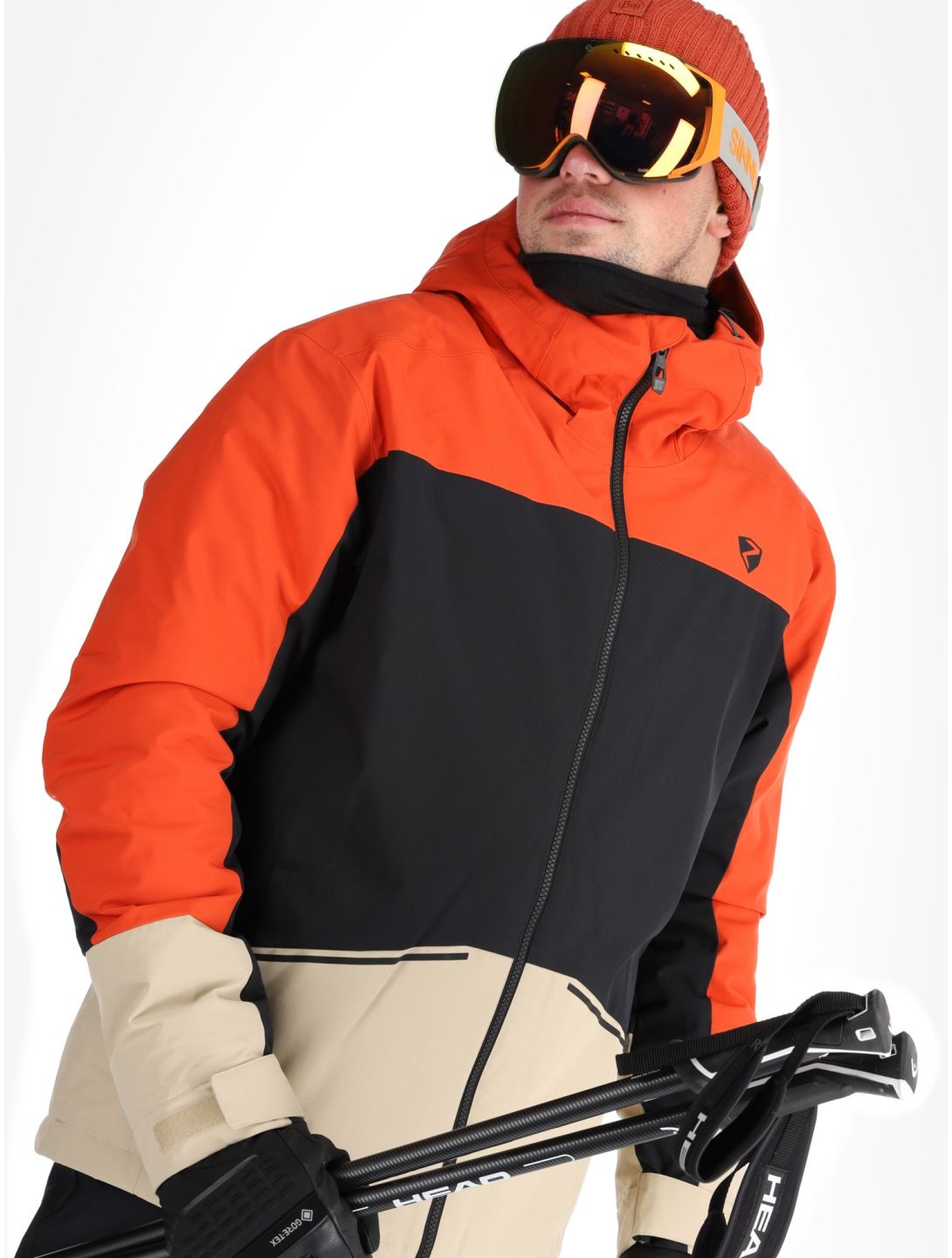 Ziener, Timbarra ski jacket men Black black 