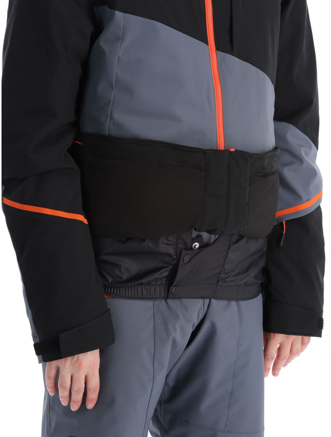 Ziener, Timpa ski jacket men Ombre black, grey 