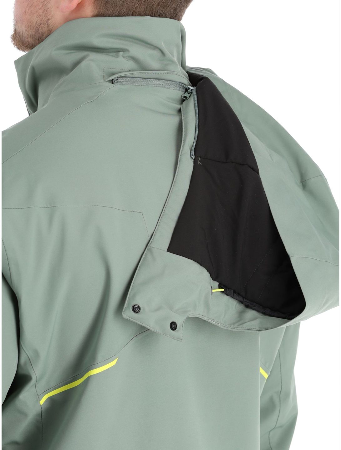 Ziener, Toaca ski jacket men Green Mud green 