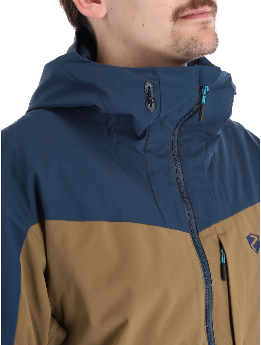 Ziener, Triglav ski jacket men Hale Navy blue, green 