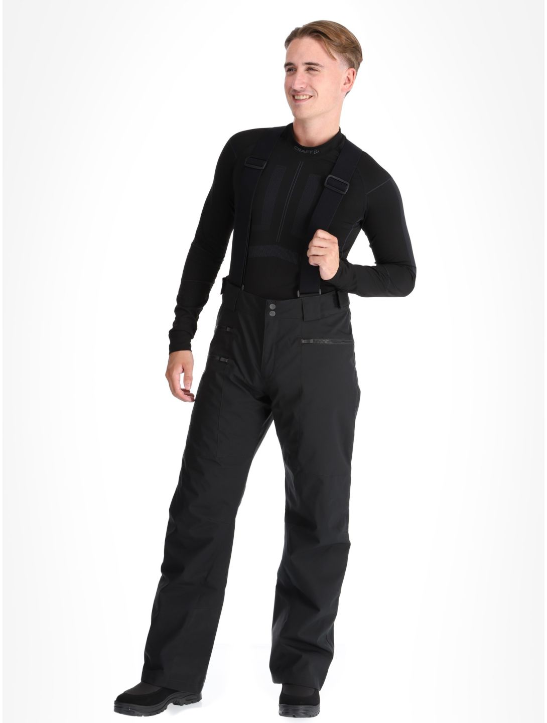 Ziener, Tronador ski pants men Black black 