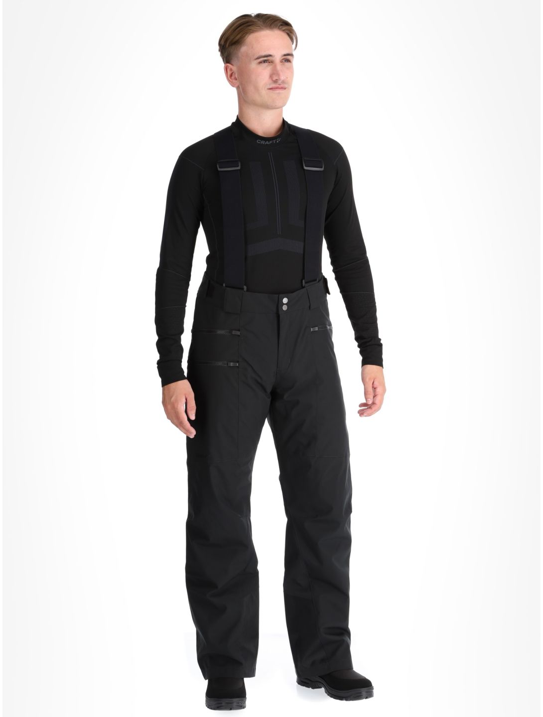 Ziener, Tronador ski pants men Black black 