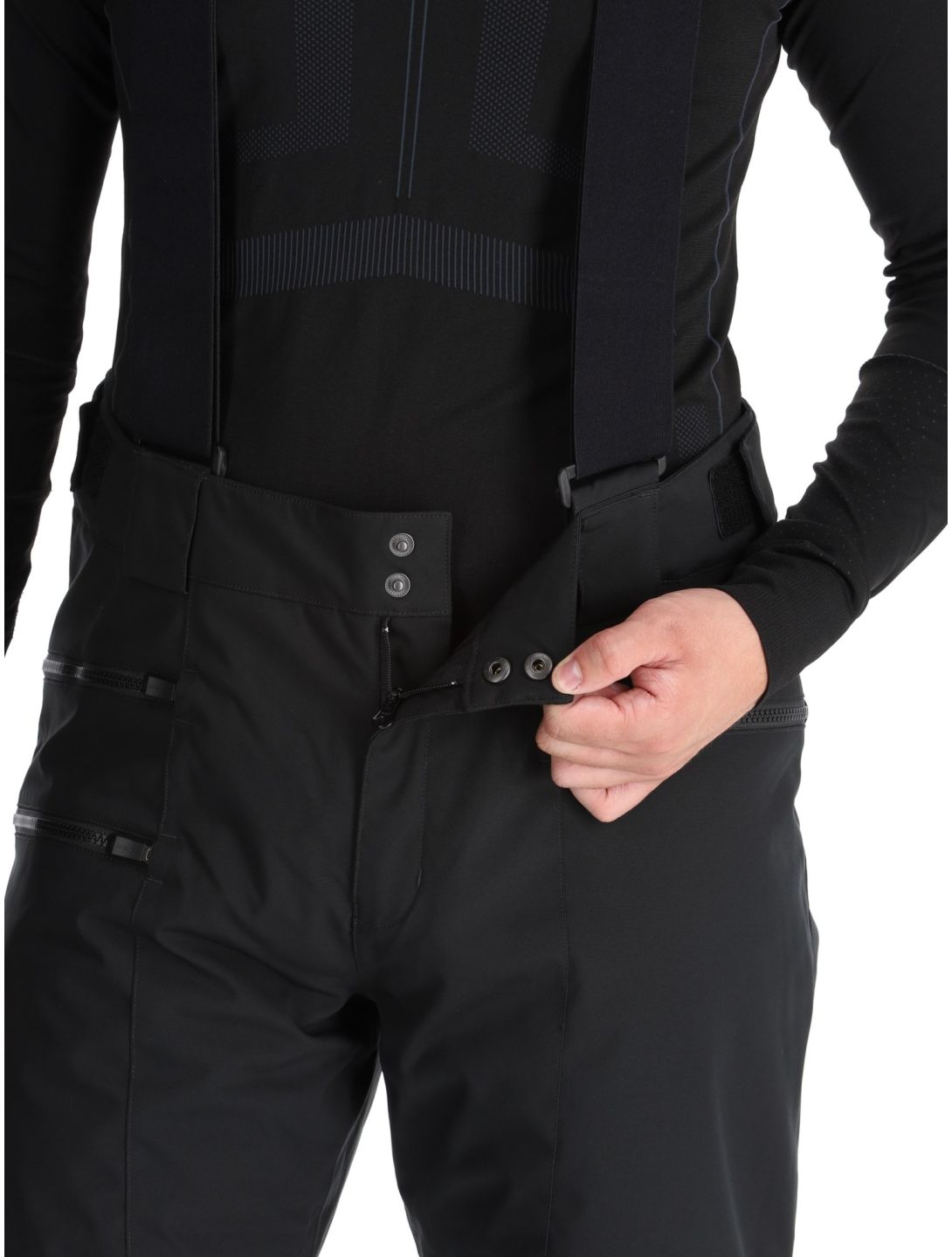 Ziener, Tronador ski pants men Black black 