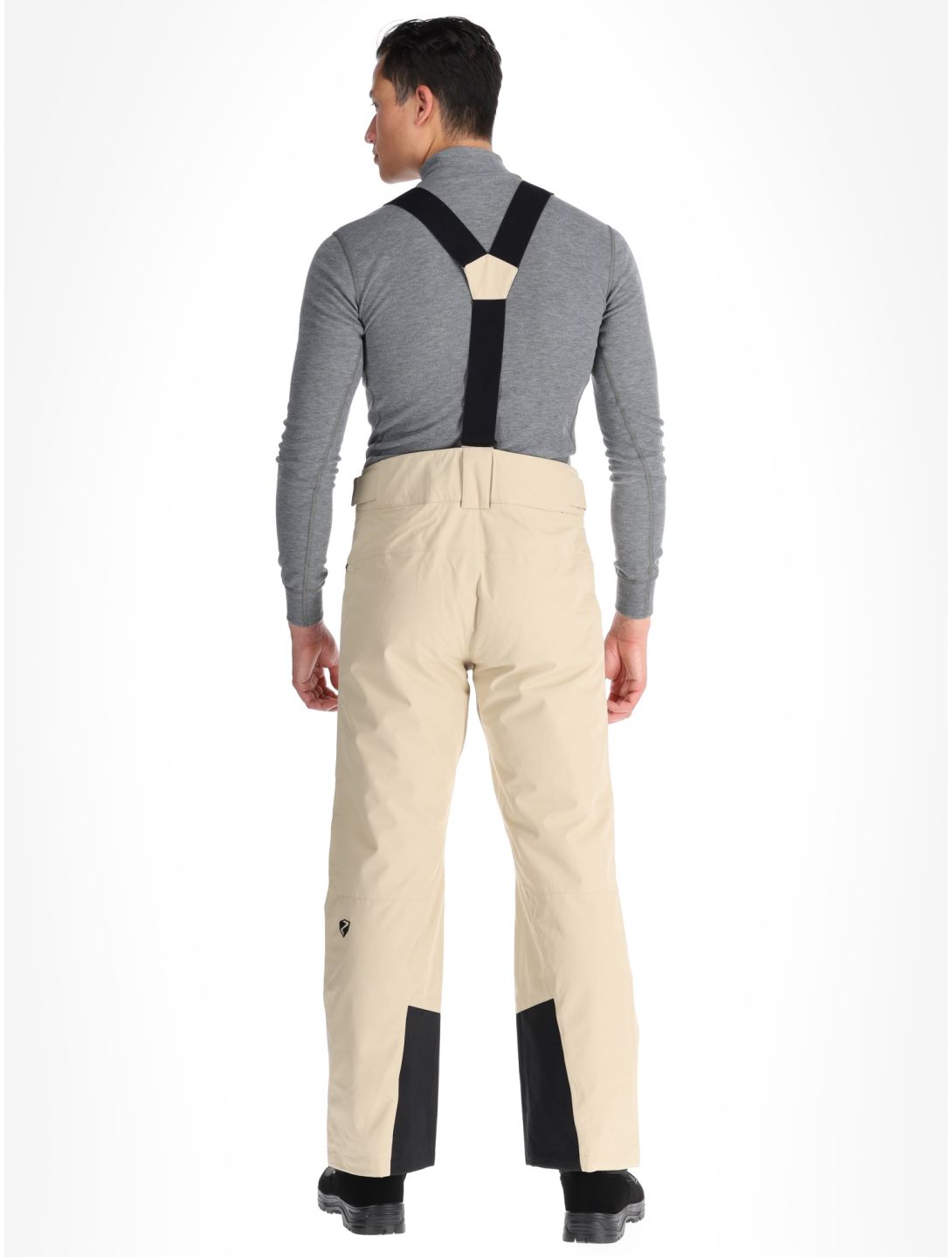 Ziener, Tronador ski pants men Cashew Ripstop beige 