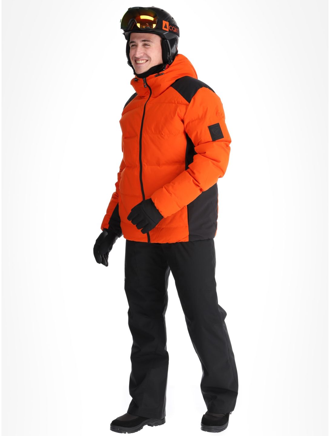 Ziener, Tyers ski jacket men Orange Pumpkin orange 