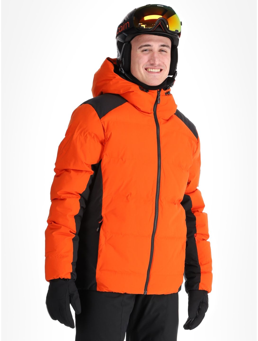 Ziener, Tyers ski jacket men Orange Pumpkin orange 