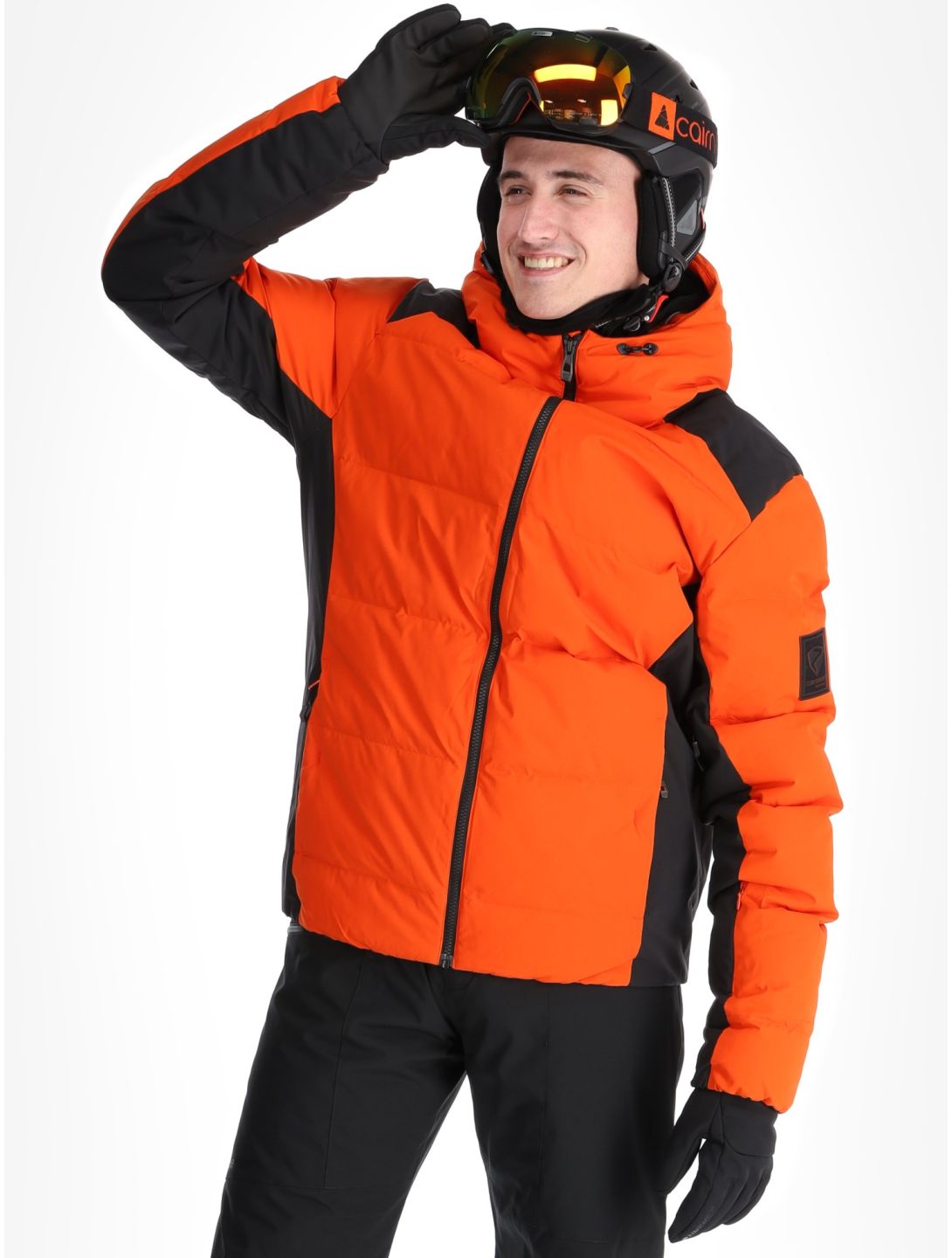 Ziener, Tyers ski jacket men Orange Pumpkin orange 