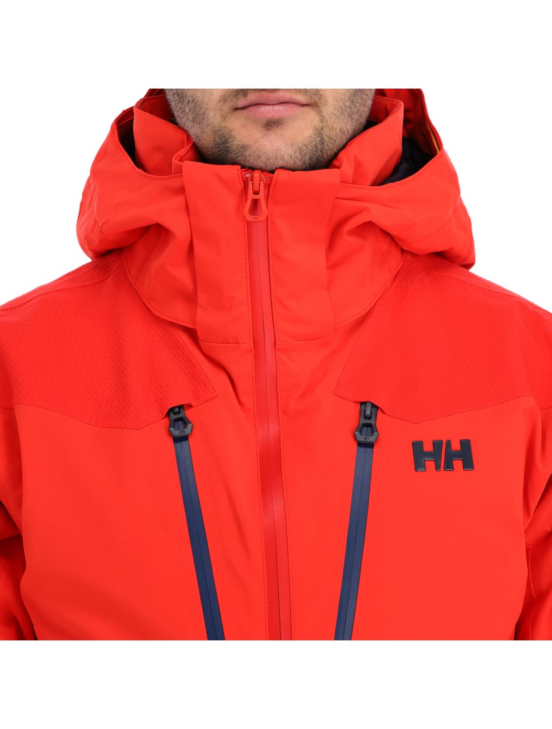 Helly Hansen, Steilhang ski jacket men alert red