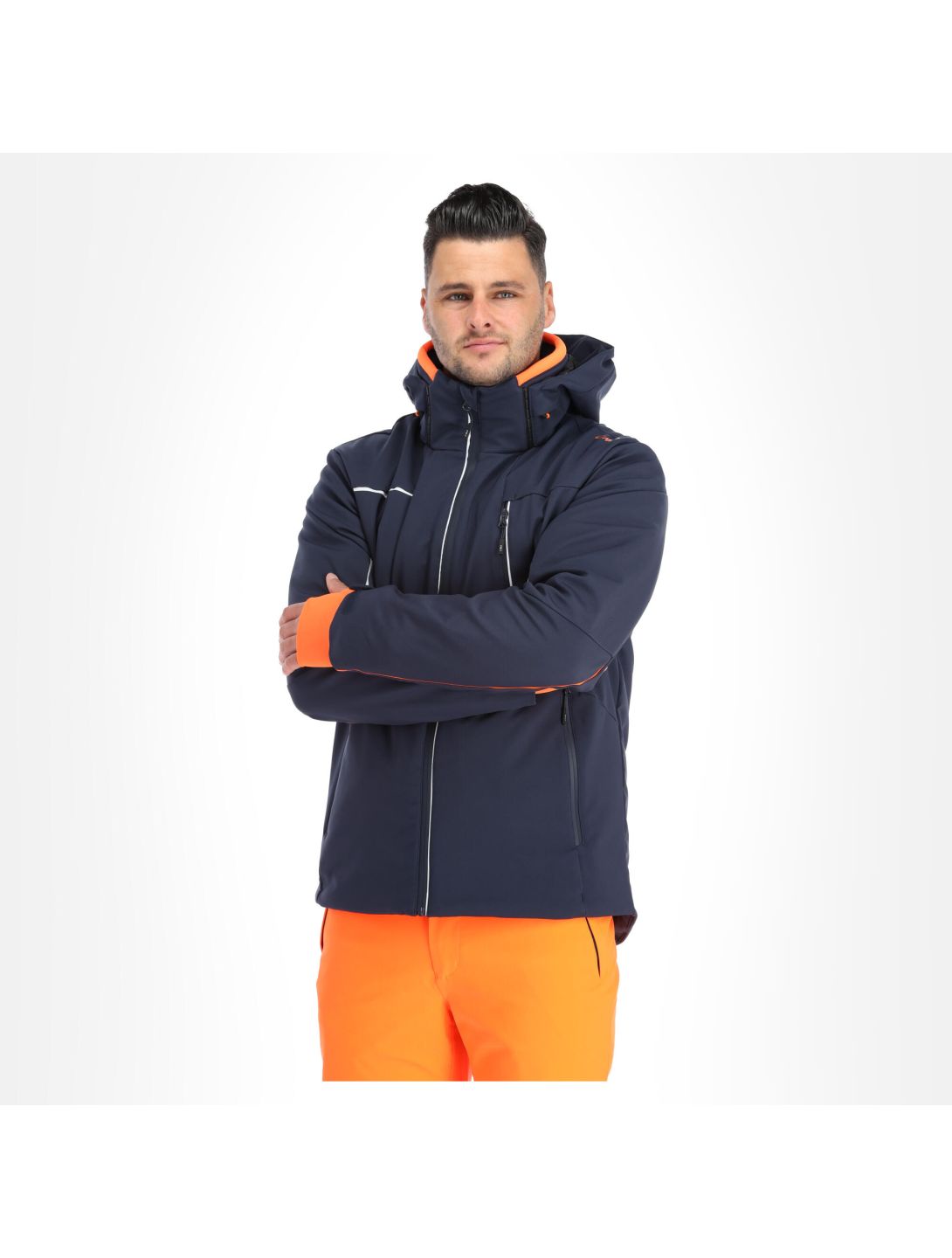 CMP, 30W0317 softshell ski jacket men navy blue