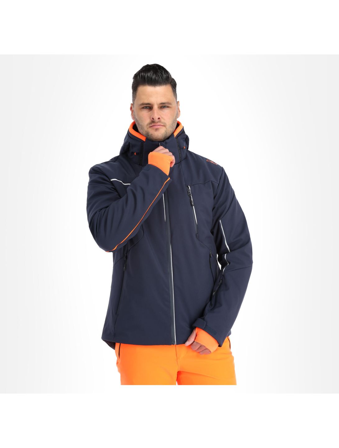 CMP, 30W0317 softshell ski jacket men navy blue