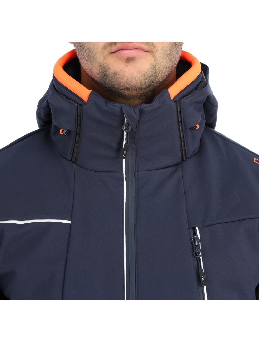 CMP, 30W0317 softshell ski jacket men navy blue