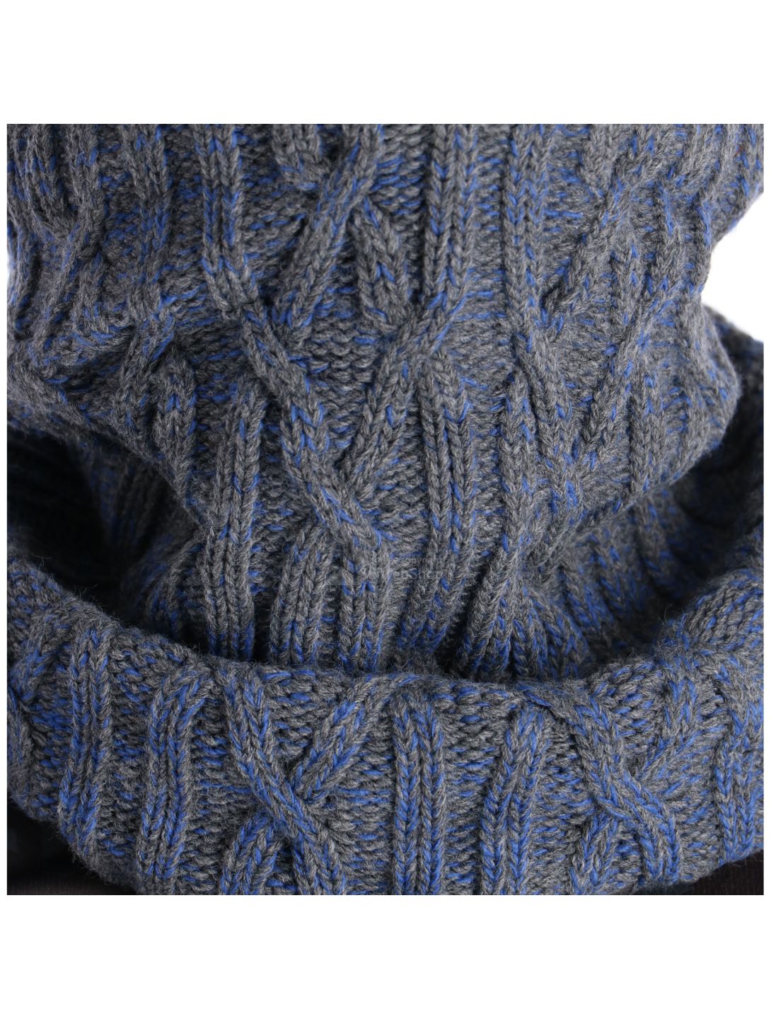 Buff, Knitted & Polar Neckwarmer Idun, scarf, grey