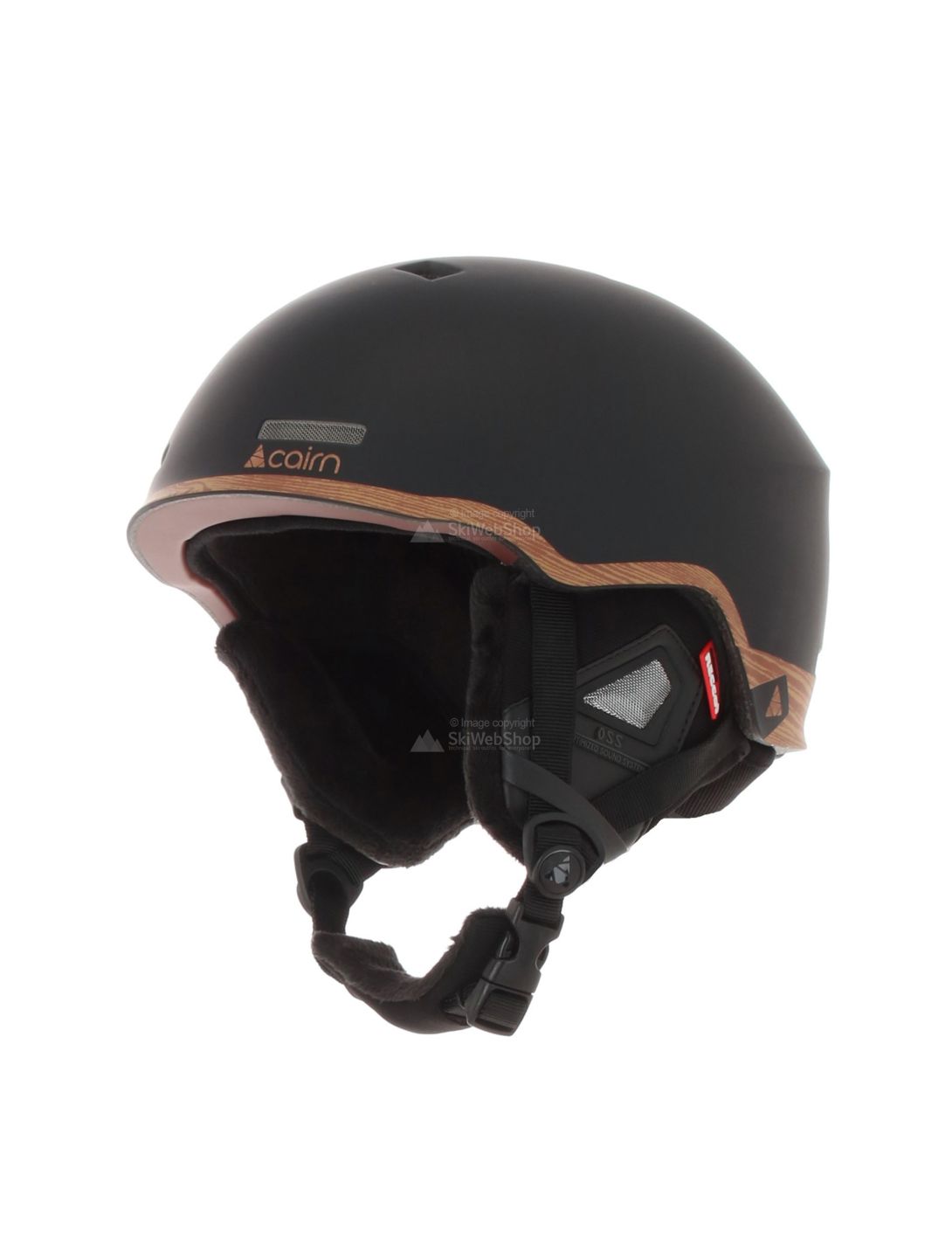 Cairn CENTAURE RESCUE - Casco da sci Uomo mat black wood - Private Sport  Shop