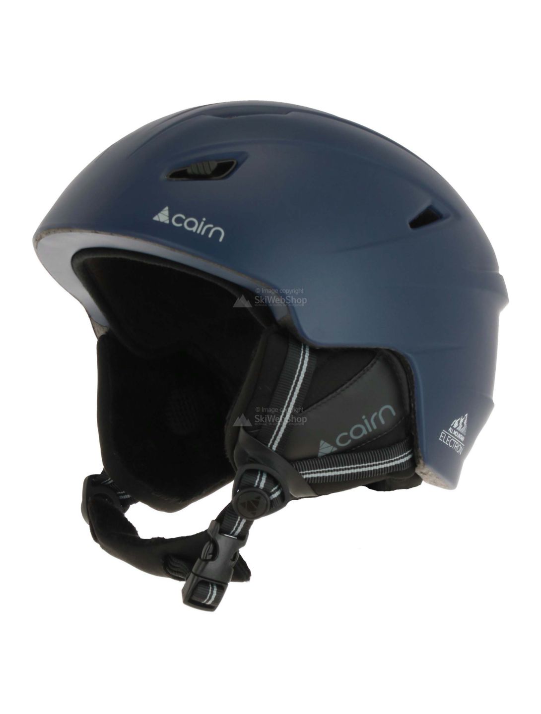 Cairn, Electron, ski helmet, mat midnight blue