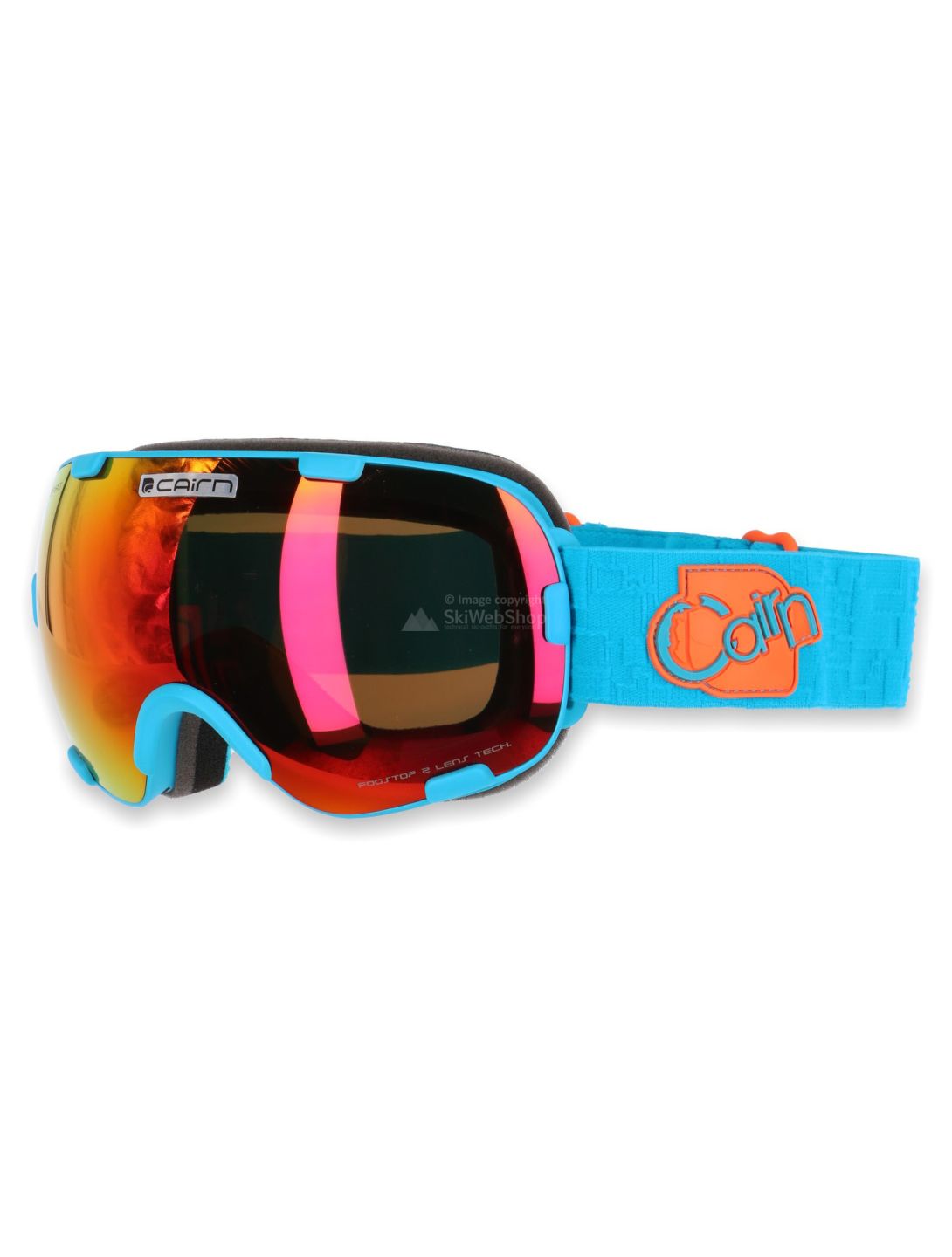 Cairn, Spirit, ski goggle, mat blue orange