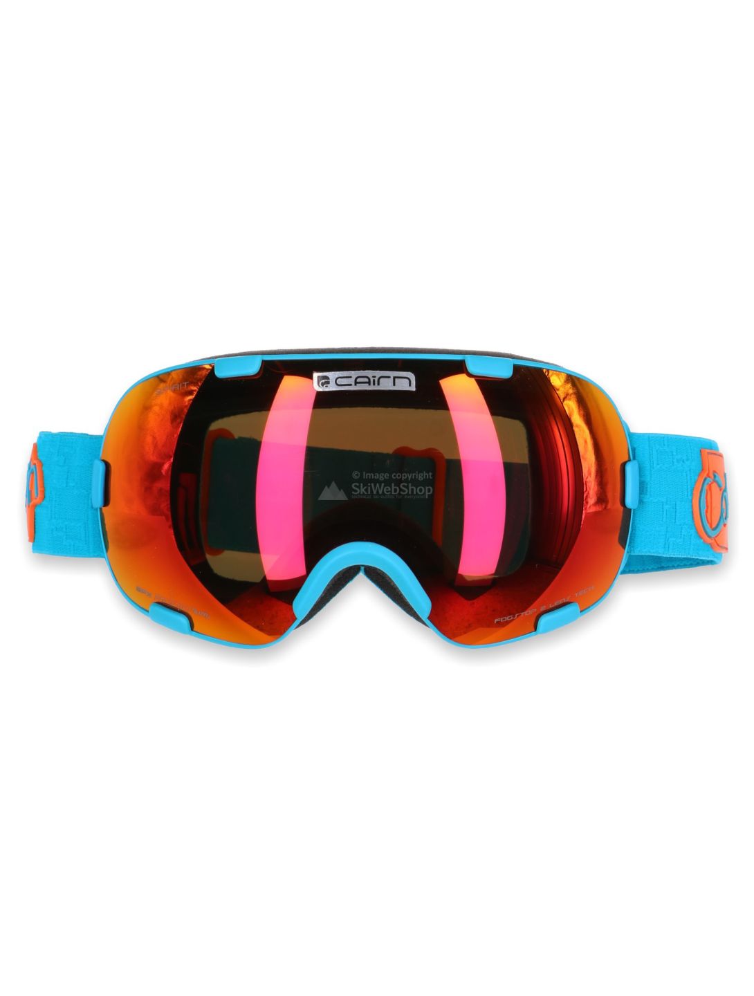 Cairn, Spirit, ski goggle, mat blue orange