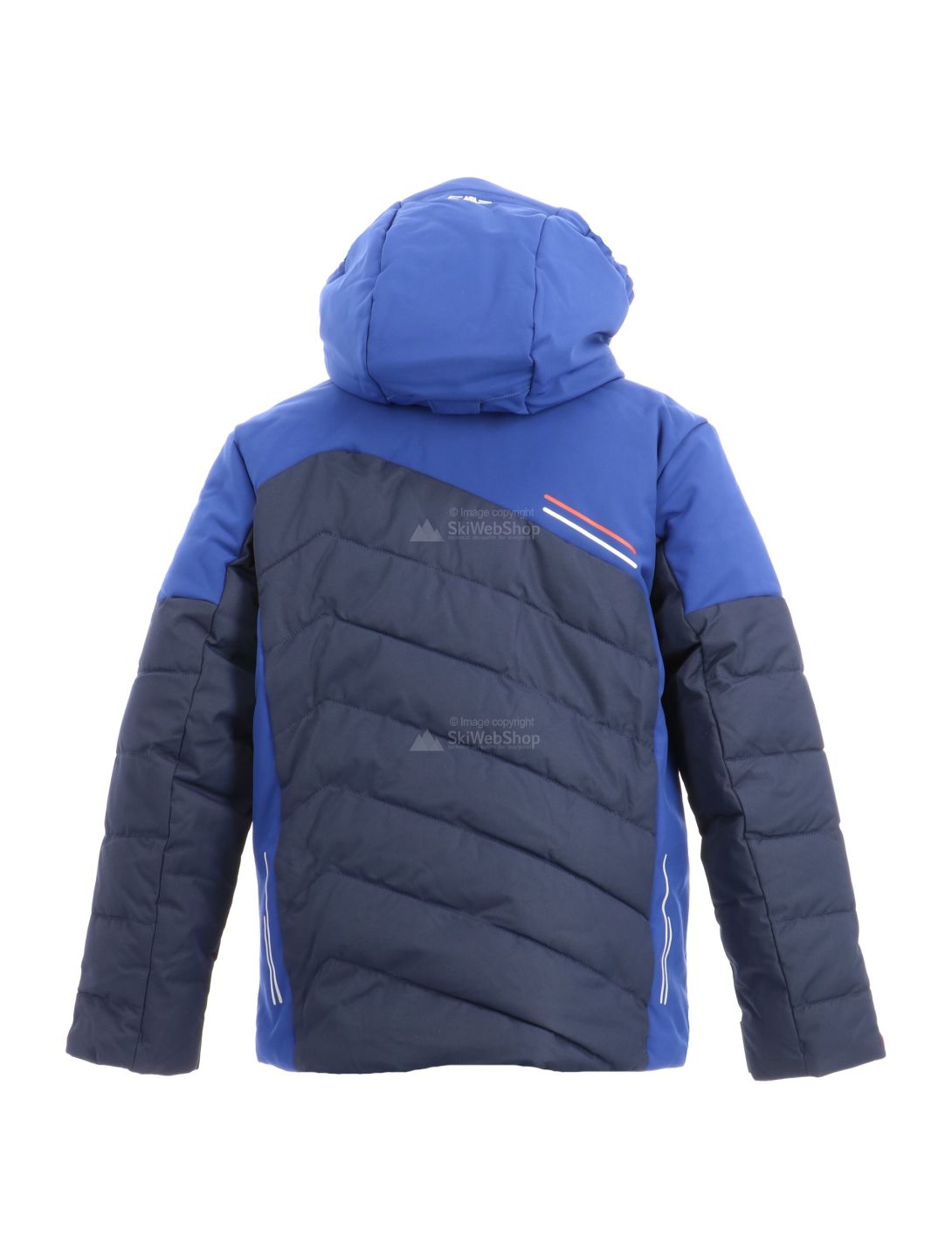 CMP, ski jacket, kids, blue/marine blue/orange