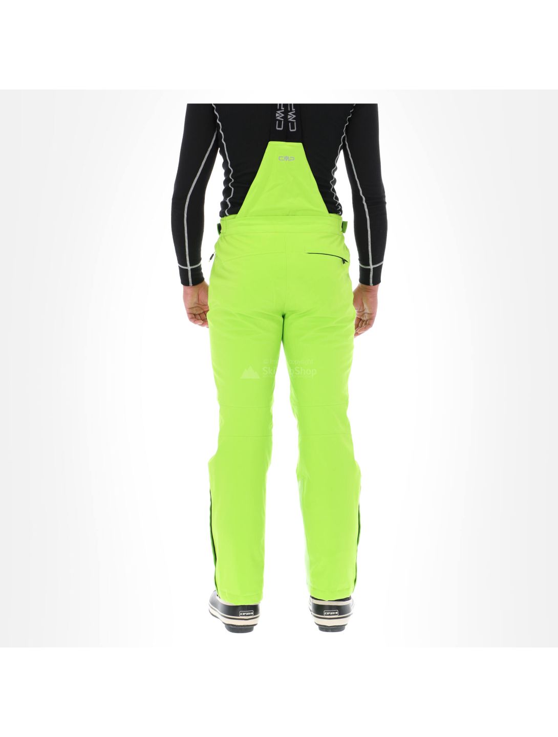 CMP, Ski pants, ski pants, men, lime green