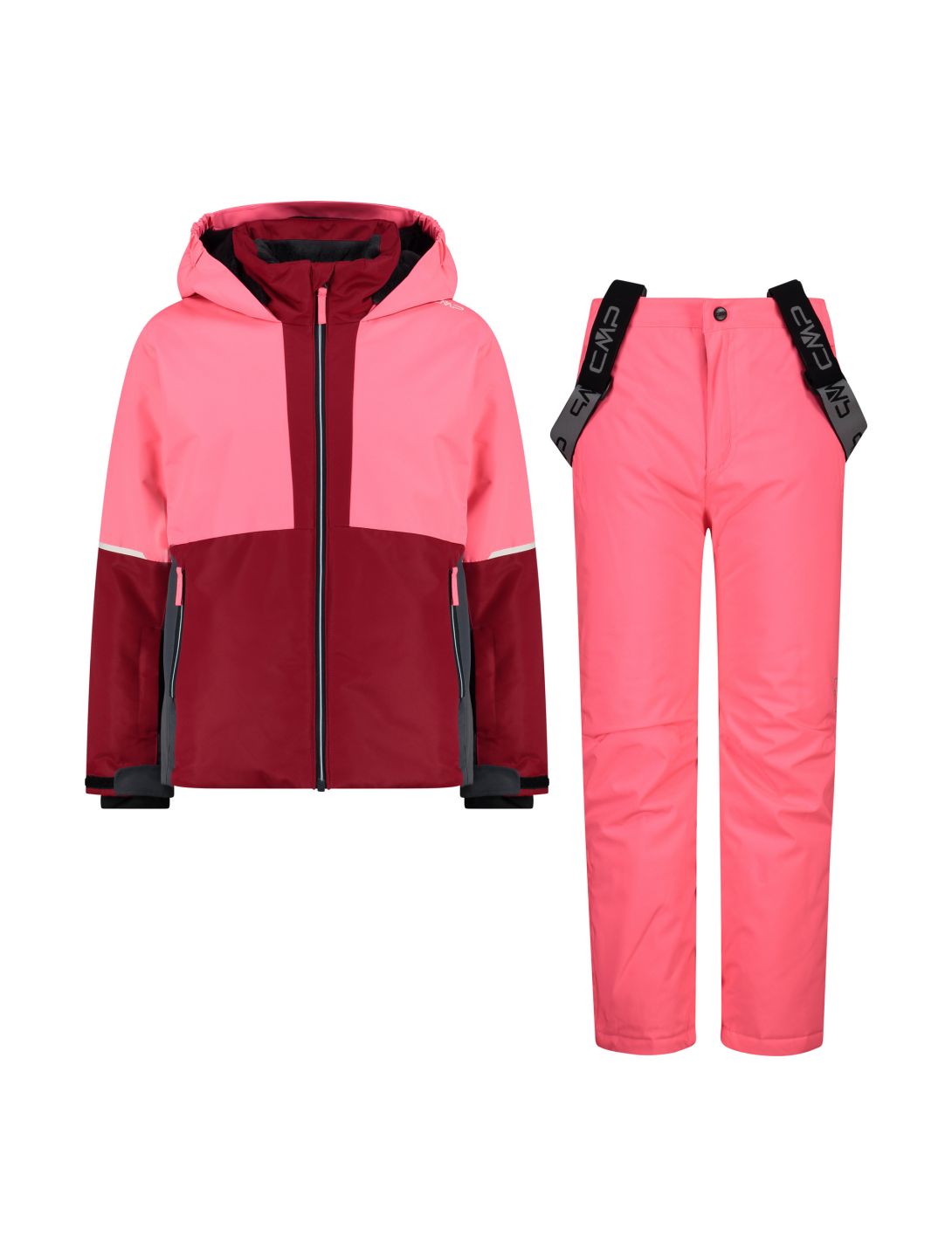 CMP, 33W0195 ski set kids Anemone pink, purple 