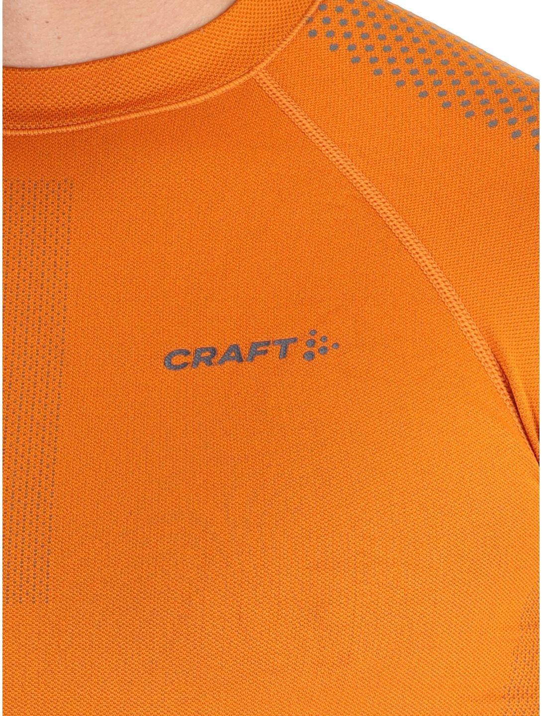 Craft, Adv Warm Intensity LS thermal shirt men Cara / Granite grey, orange 