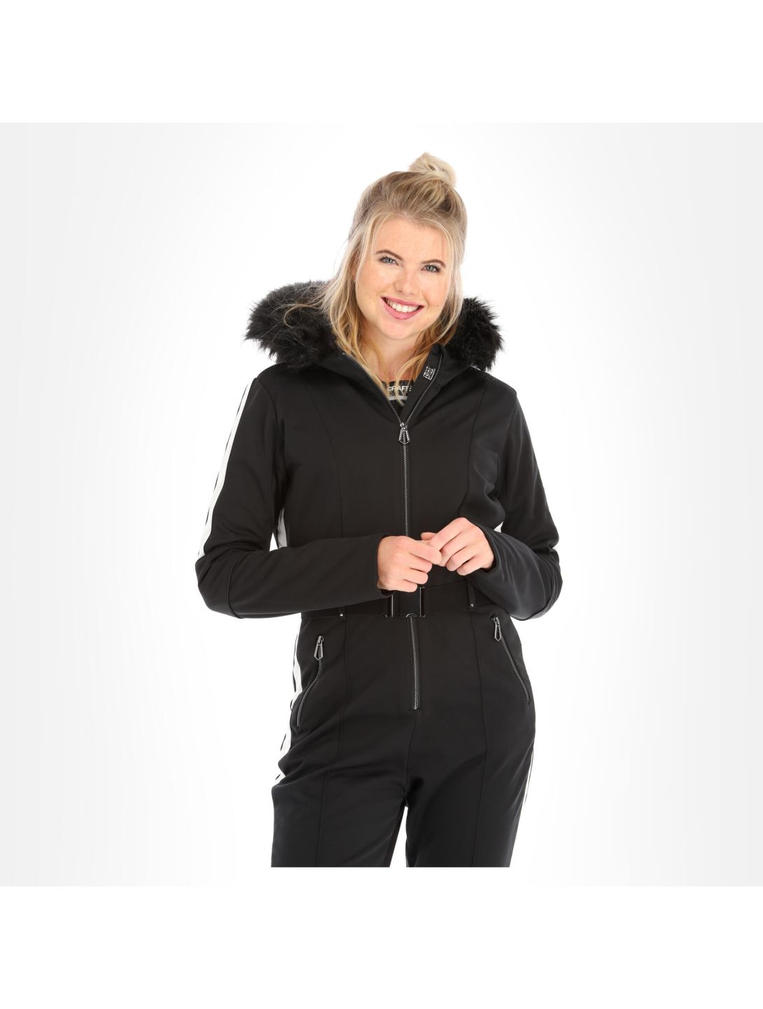 Dare2b, Snowfall Ski Suit ski suit women black 