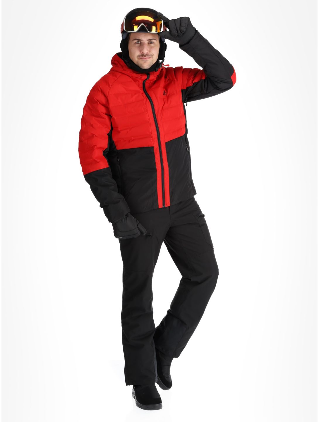 Dare2b, Ollie II ski jacket men Danger Red / Black black, red 