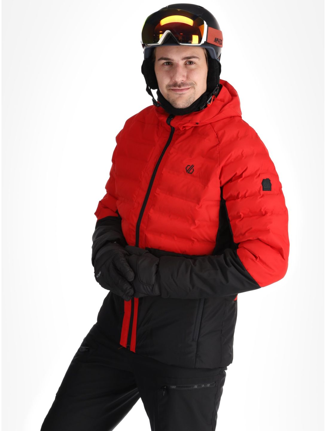 Dare2b, Ollie II ski jacket men Danger Red / Black black, red 