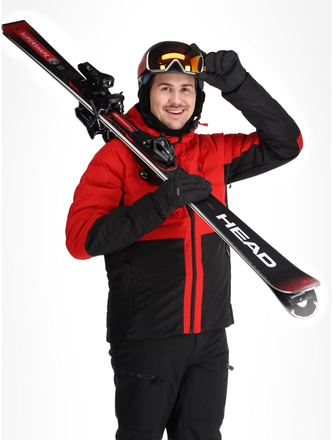 Dare2b, Ollie II ski jacket men Danger Red / Black black, red 