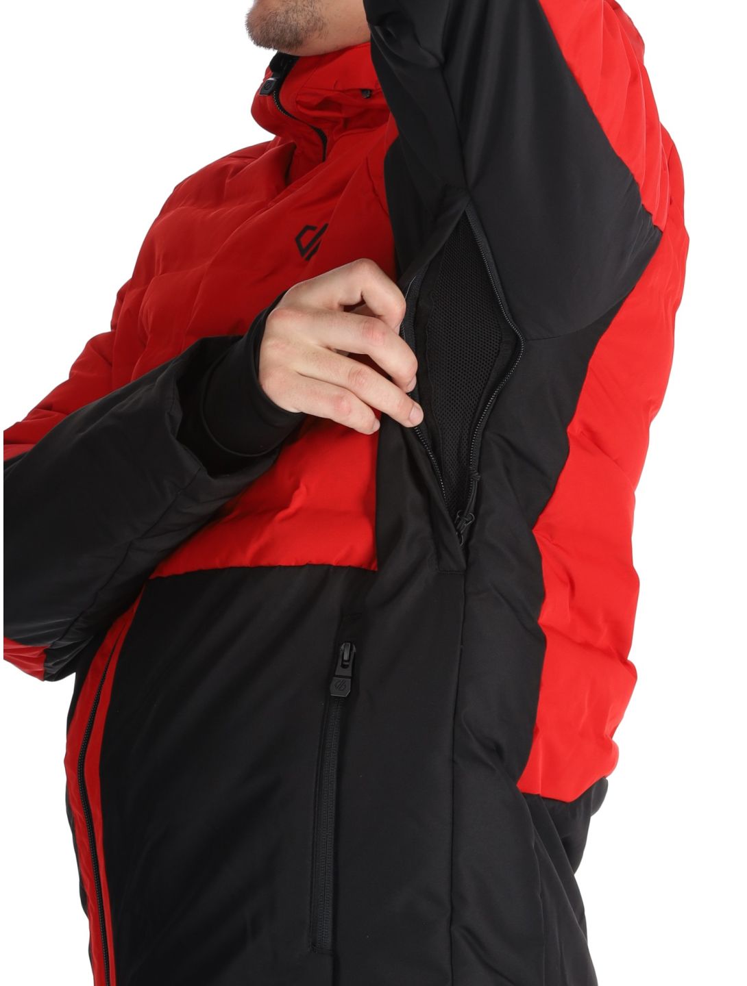 Dare2b, Ollie II ski jacket men Danger Red / Black black, red 