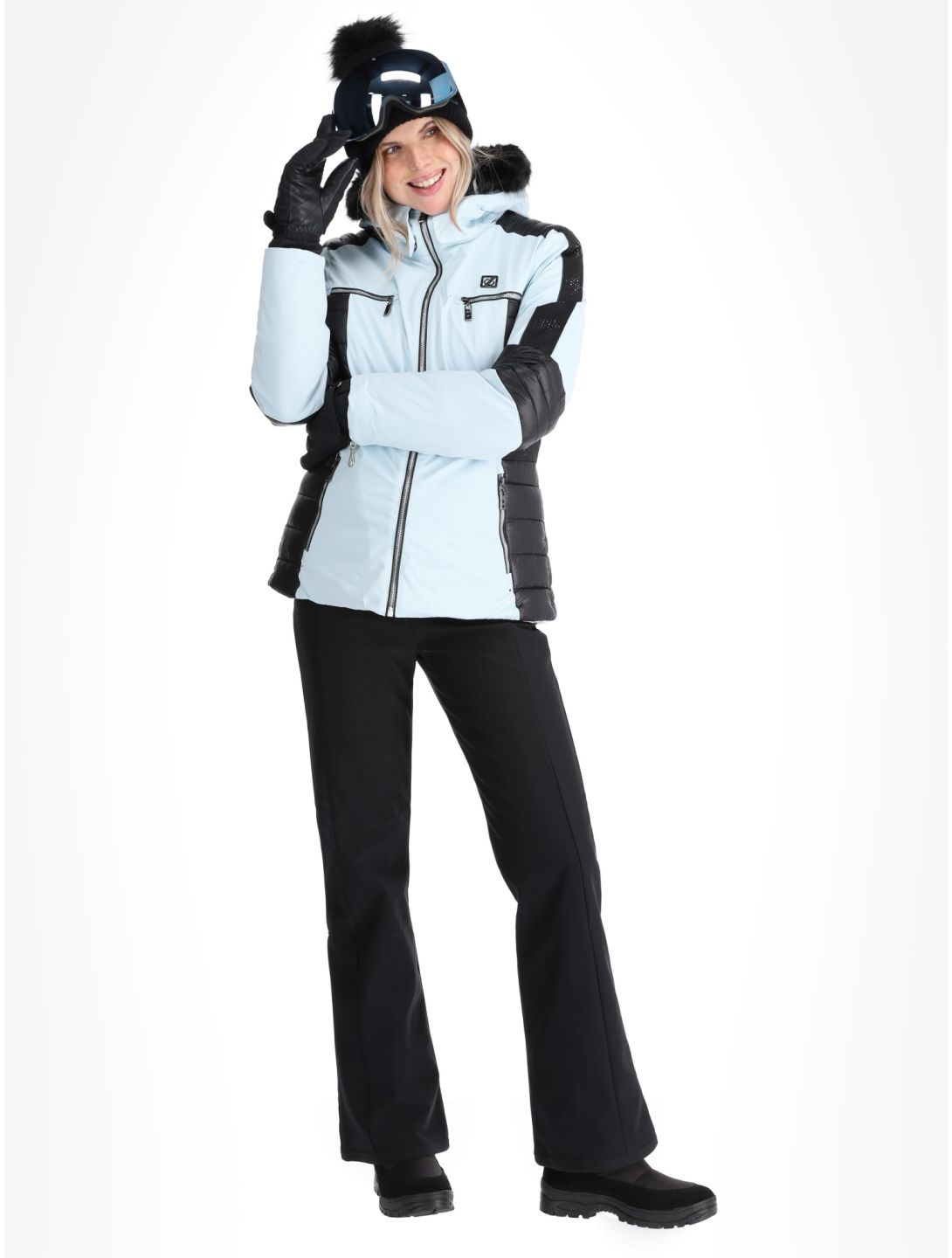 Dare2b, Enlighten ski jacket women Quietude Blue / Black black, blue 