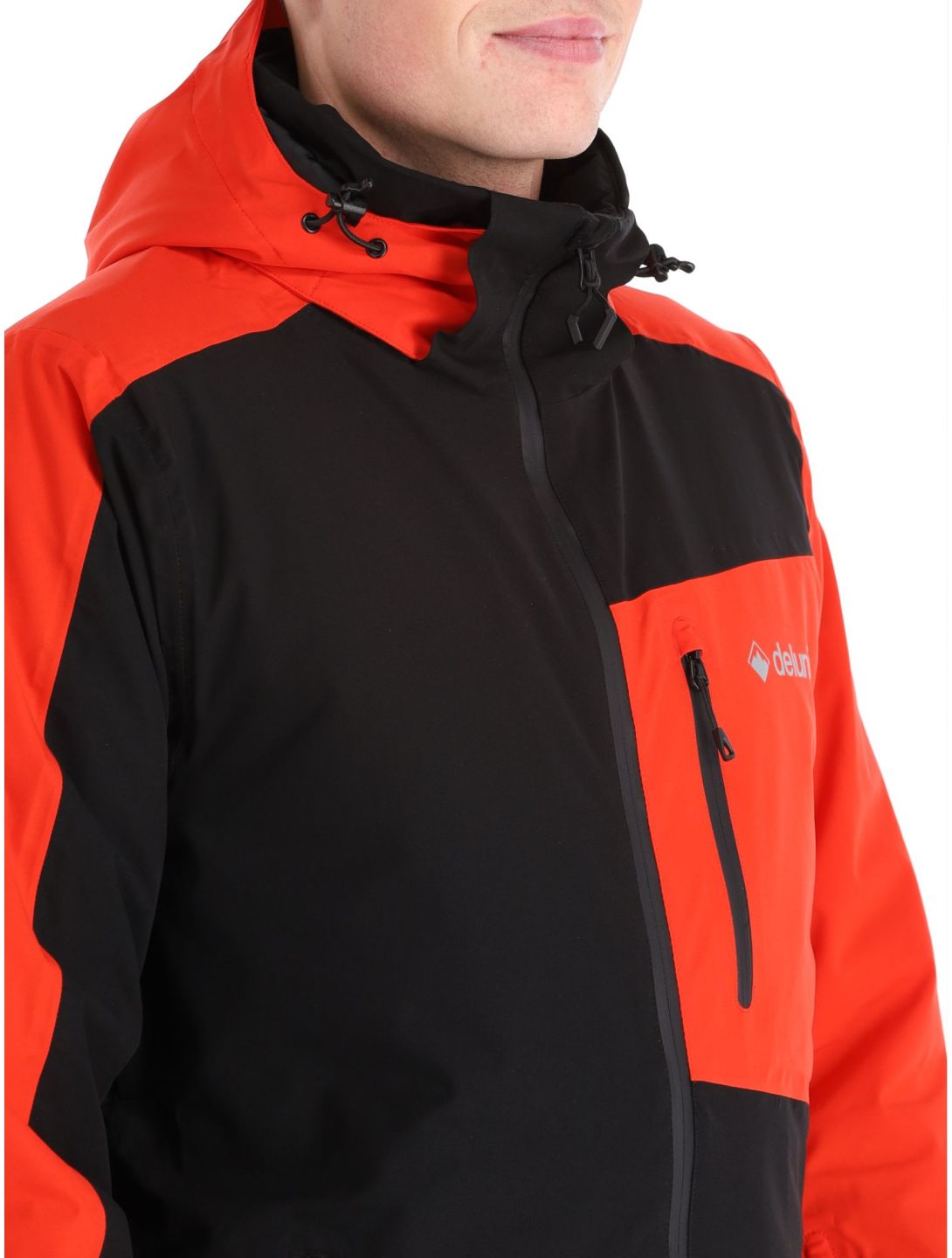 Deluni, Icerocker Plus ski jacket men Black / Red black, red 